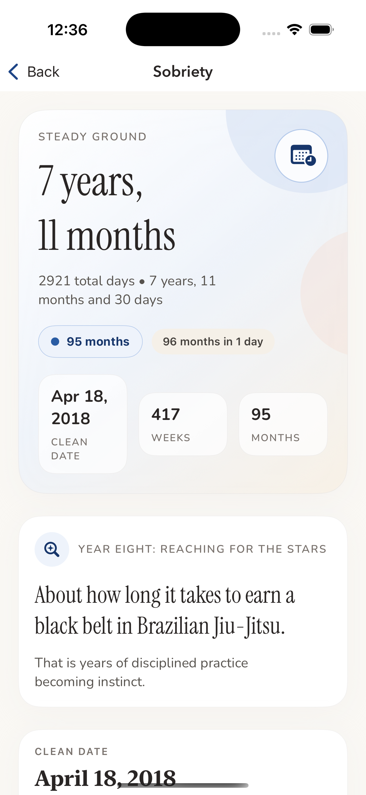 Client iOS screen four